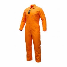 Portwest Zip Boilersuit Coveralls Orange Size L 31 Leg Workwear NEW w/ Tags