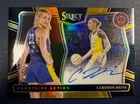 2025 Panini Select WNBA CAMERON BRINK Courtside Action Auto BLACK GOLD PRIZM  /5