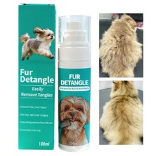 Dog Detangling Spray 100ml Cat Matted Conditioner Mist Anti-Static