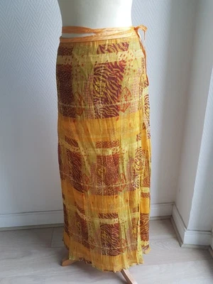 tres belle jupe longue en soie KENZO Taille  38/40 voir les mesures - Photo 1/4
