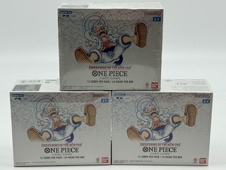 Lot of (3) One Piece Card Game OP 05 Awakening Of The New Era Booster Boxes