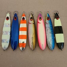 Evergreen Caprice NEO 180g Metal Jig 7pcs Set, Slightly Used, Fishing Gear