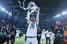 GENUINE JUDE BELLINGHAM SIGNED 6X4 REAL MADRID PHOTO