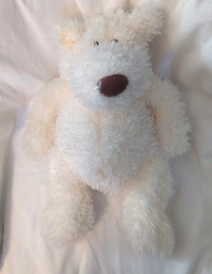 GUND 18'' Shaggy Fluffy Plush Polar Bear Stuffed Animal Cream White