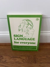Rare Joyce Media Sign Language For Everyone Vintage Paperback Book 1975 Huffman