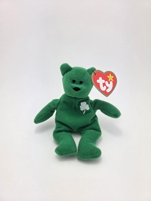 Ty McDonald s Teenie Beanie  Erin  the Bear! (3 inch)