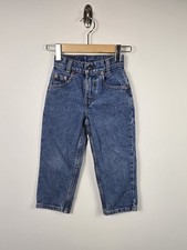Vintage Levi's 550 Kids Jeans 4 Red Tab Made in Canada 90s Denim High Waisted