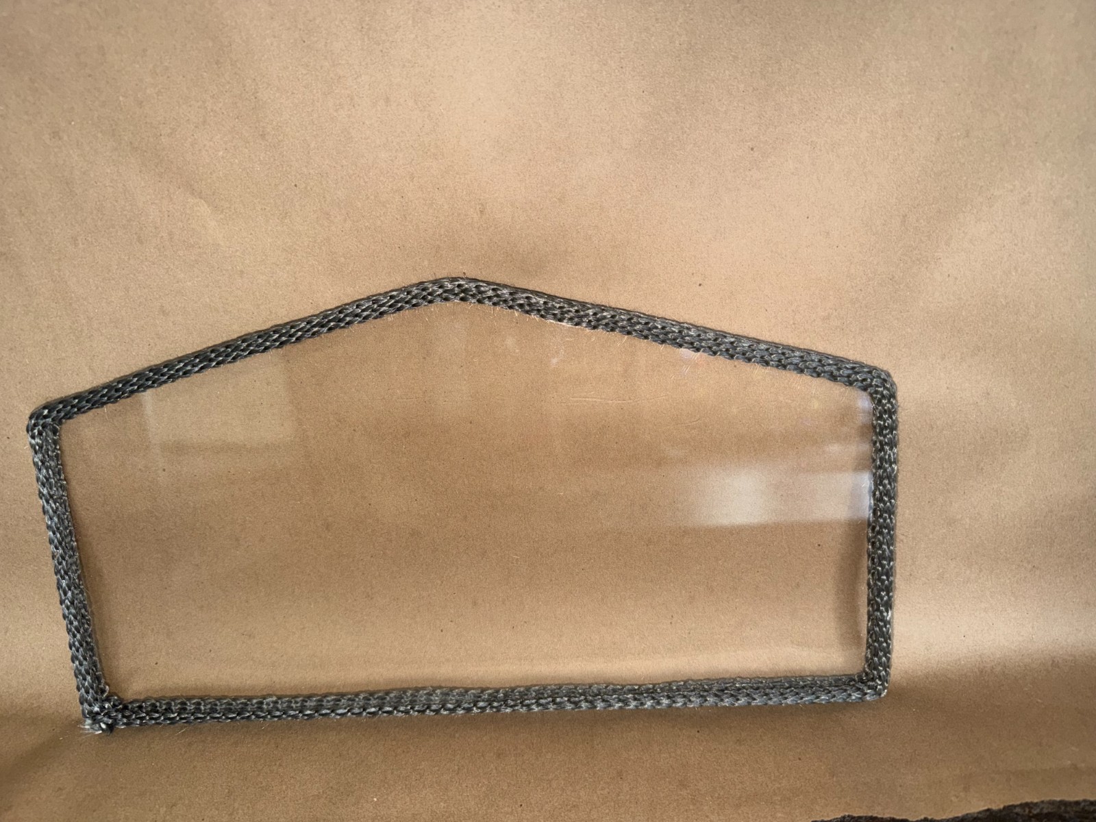 century stove glass #SE63005-S31128 pointed top