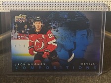 2025-26 Upper Deck Series 1 - Compositions Jack Hughes #CMP-2