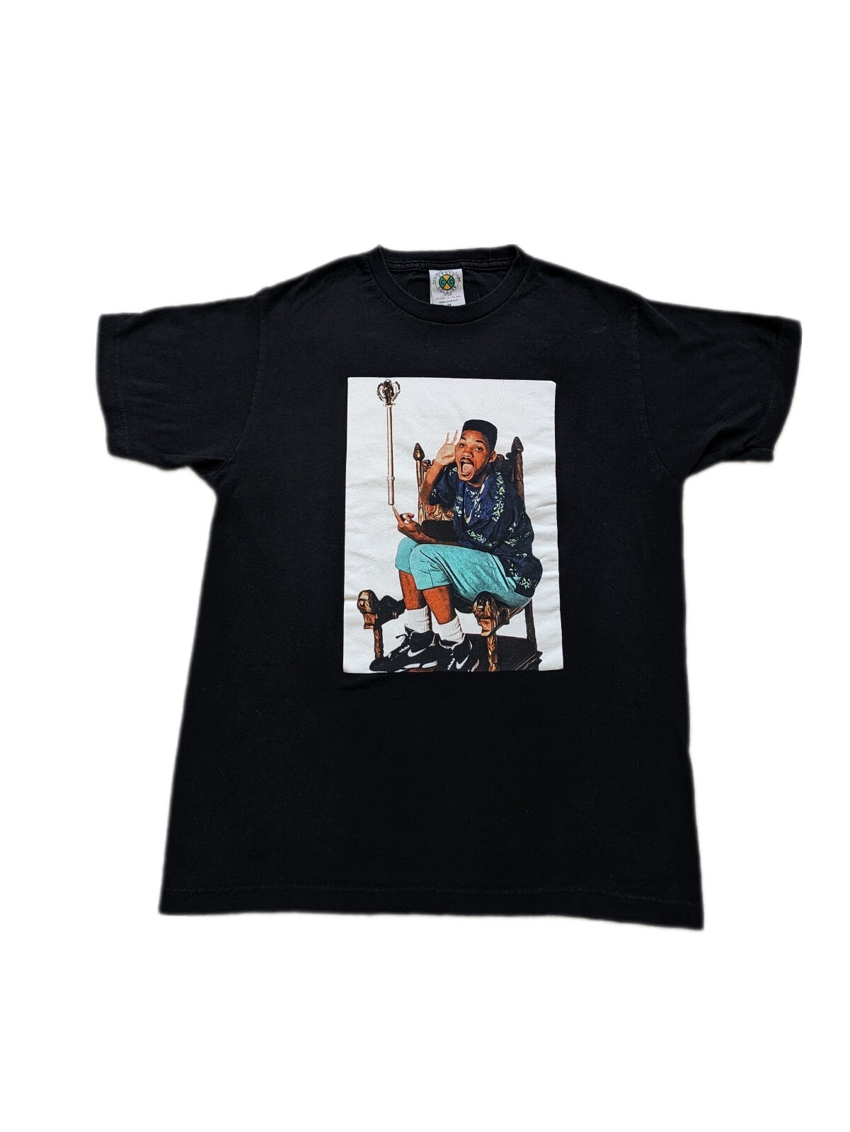 Vintage Cross Colours Will Smith 90s T-Shirt Size Med… - Gem