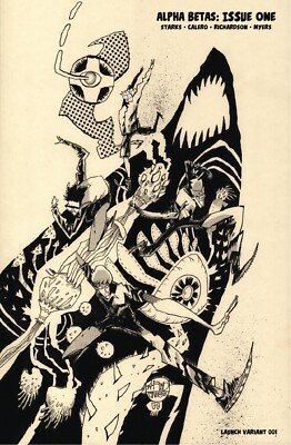 Alpha Betas #1 Jim Mahfood Launch Party 1:10 Incentive Variant NM UNREAD 2022