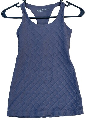 Beyond Yoga RacerBack Tank Top Shelf Bra Sz XS Activewear Workout Gym Athleisure