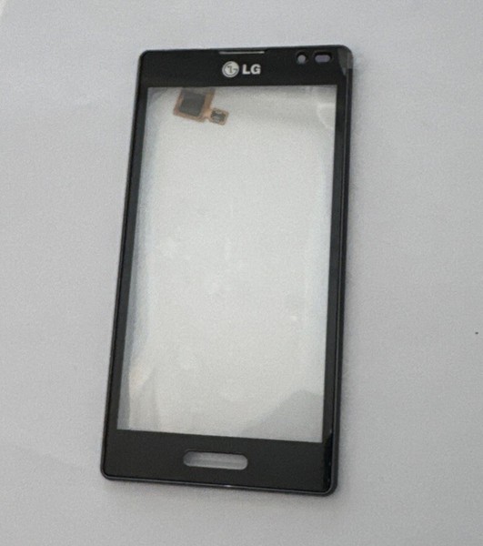 Original Lg P760 Optimus L9 Touchscreen Glas Scheibe Digitizer Rahmen Schwarz-image