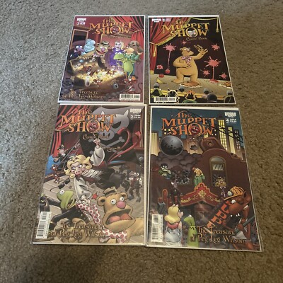 The Muppet Show Comic #1-4 Boom Kids Comics 2009 Mini Series #1 2 3 4 Cover B