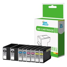 8 Ink Cartridge For Canon Maxify MB2000 MB2050 MB2100 MB2150 MB2155 PGI-1500XL