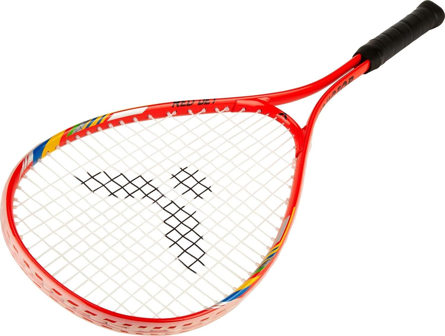 VICTOR Squash Schläger Red Jet Set 2x Racket Tasche 3x Squashbälle