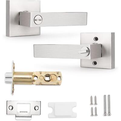 Probrico Türdrücker / Griffe für Innentürschloss Set ohne Schlüssel