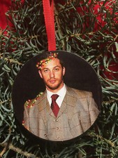 TOM HARDY Christmas Tree Ornament Ugly Holiday Party
