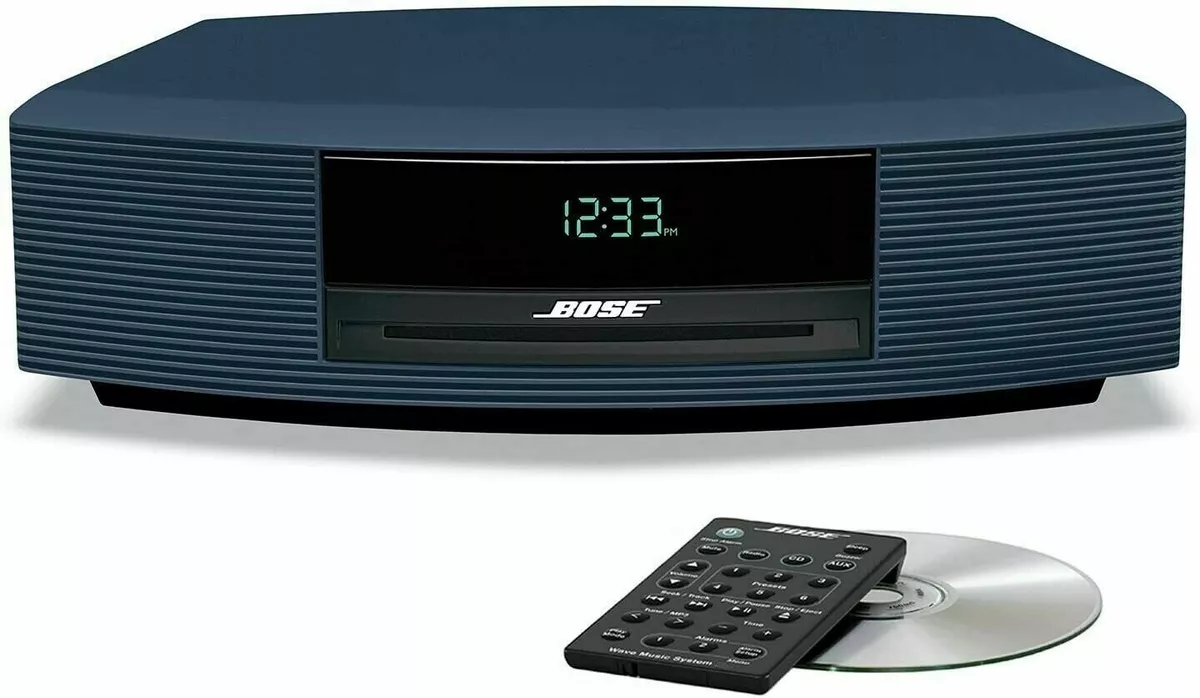 Bose Wave Music System II - Midnight Blue - with OEM Bluetooth Adapter