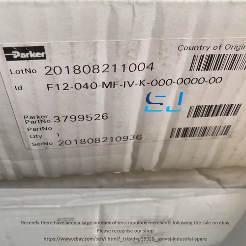 Brand new PARKER F12-040-MF-IV-K-000-0000-P0 Hydraulic Motor
