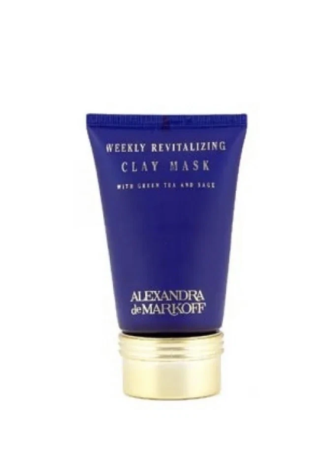ALEXANDRA DE MARKOFF MÁSCARA DE ARCILLA REVITALIZANTE SEMANAL CON TÉ VERDE Y SALVIA R$32 ¡DIFÍCIL DE ENCONTRAR! Foto 3 de 4