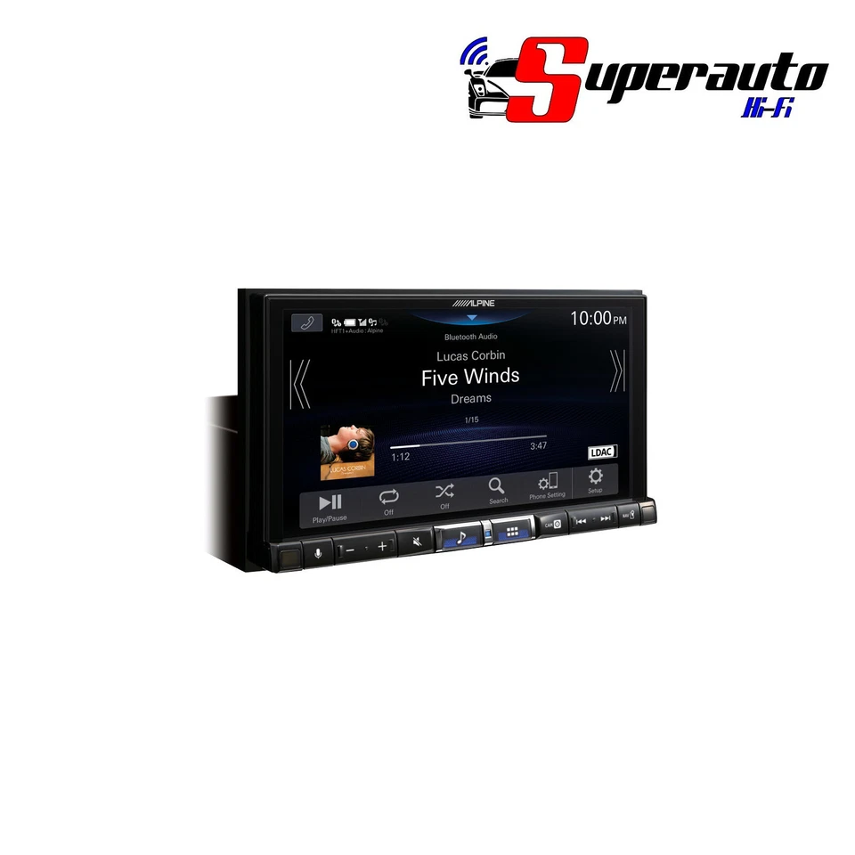 ALPINE iLX-705D Media Station 7" WXGA DAB+ USB BT HDMI Apple Android HI RES GPS - Immagine 3 di 4