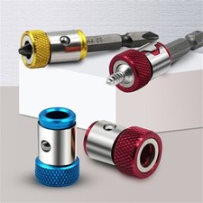 1Pc Screwdriver Bits Magnetic Ring Lock Screws 3 Colour Double Head Repair Tool
