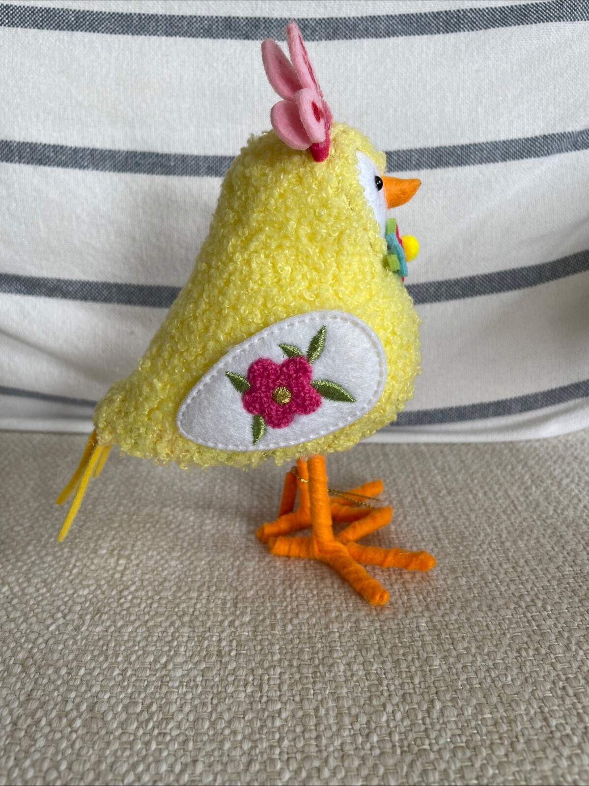 NEW LIMITED EDITION Spritz Featherly Friends Easter Fabric Bird Decoration