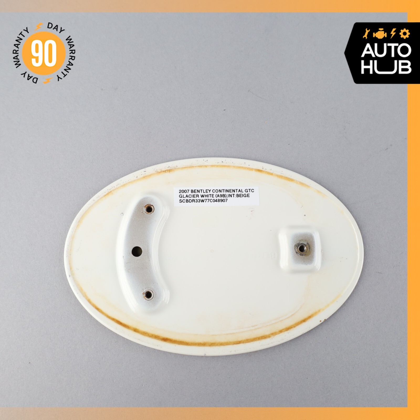 07-11 Bentley Continental GTC Fuel Filler Gas Tank Door Flap Lid OEM 60k