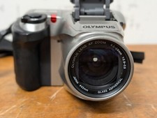 Olympus Digital Camera Camedia C-1400XL 1.4MP Silver Tested  Working - No PSU