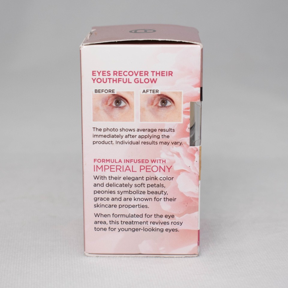 L'Oréal Paris Age Perfect Rosy Tone AntiAging Brightener Eye Cream, 0.