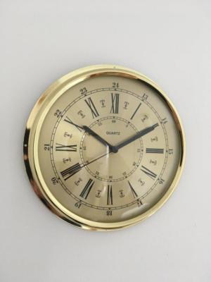 Messing Wanduhr römische Ziffern klar Lesezifferblatt Qualität Quarzwerk
