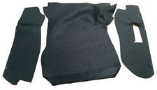 Porsche 911 930 77-85 Perlon Felt Front Trunk Carpet Kit- Black