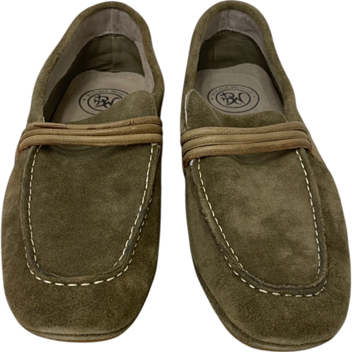 Robert Wayne Footwear Loafer Suede Casual Shoes for Men for  display picture 1