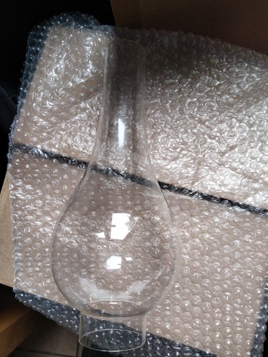 Vintage Glass Finger Lamp oil lamp Chimney