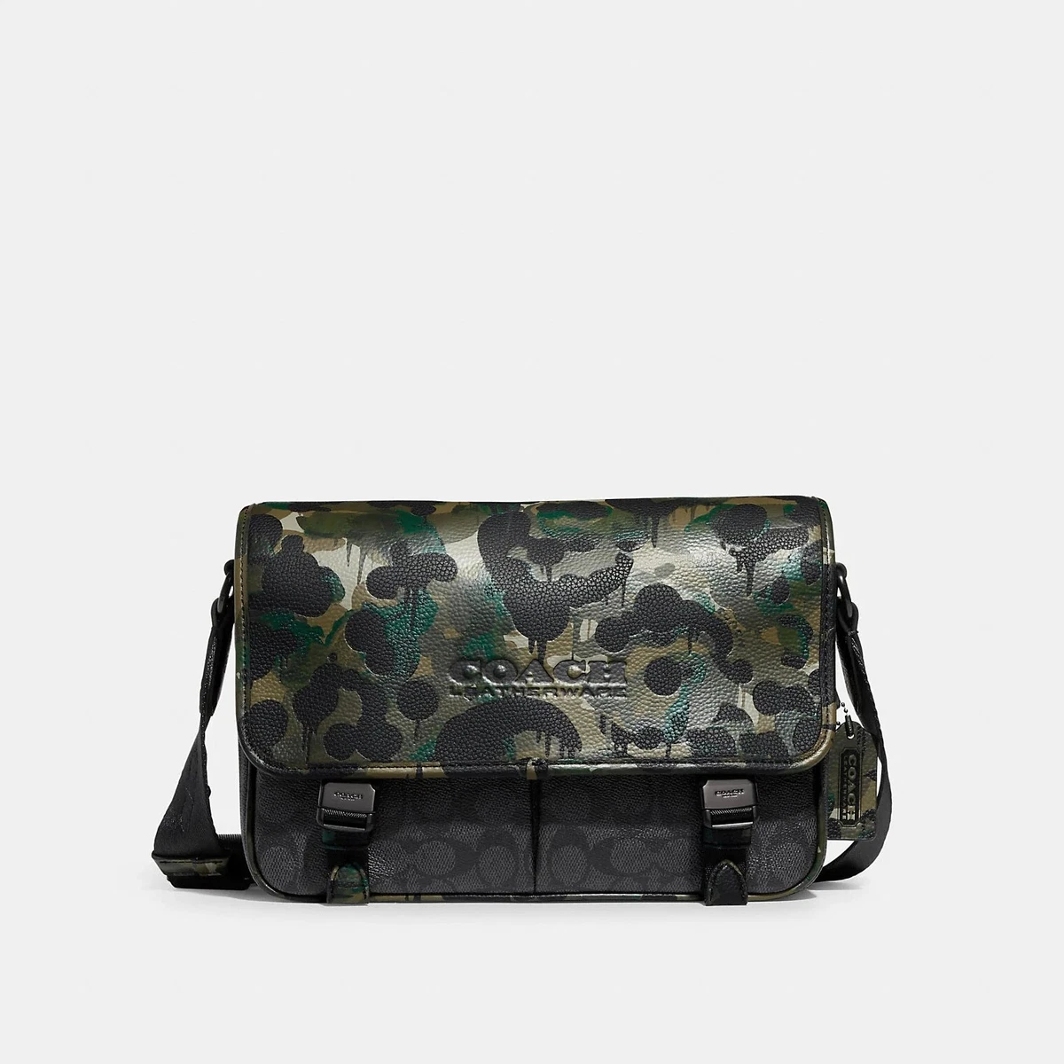 Coach camouflage crossbody sale