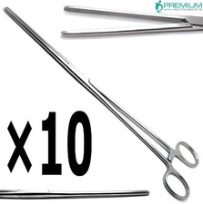 10  Pean Rochester Straight Forcep 12" Hemostat Surgical Premium Instruments