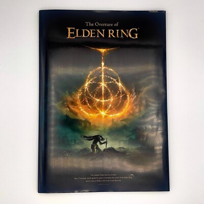 The Overture of Elden Ring Guide Book w/ Sticker, Fabric Poster 2022 KADOKAWA