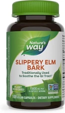 Slippery Elm Bark 1600 Mg Extra Strength Soothing Emollient Effect, 100 Capsules