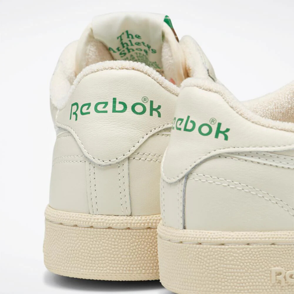 Reebok Women's Club C 85 Vintage Chalk / Paperwhite /Green