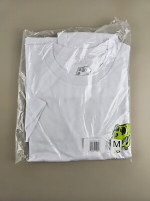 MAYC Mutant Ape Yacht Club 1st Release T-Shirt Slime Skull White - Medium (New)