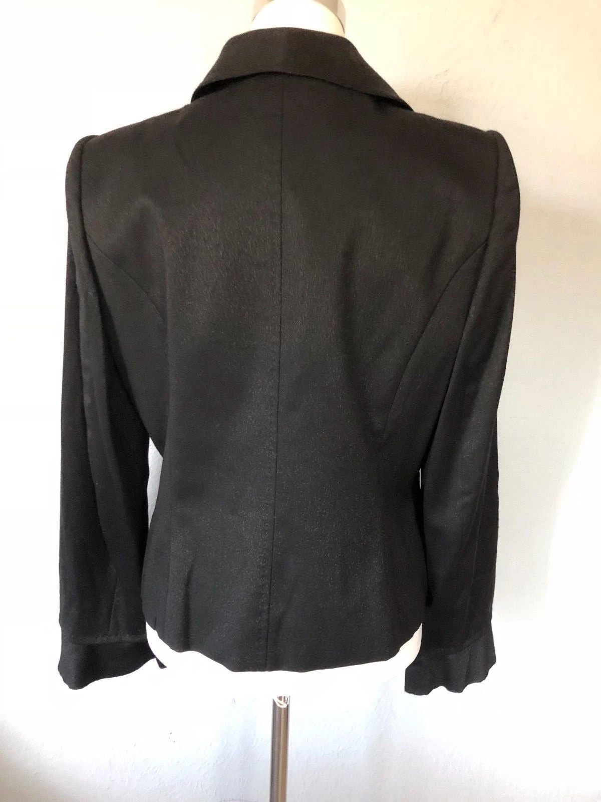 **48**12*L* VALENTINO Roma Luccicante Lana Foderata abito tunica blazer ITALIA