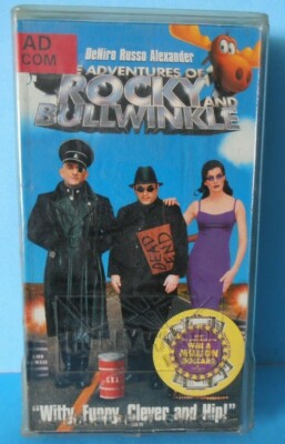The Adventures of Rocky and Bullwinkle (VHS, 2001) Robert DeNiro Piper ...