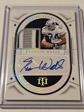 2023 National Treasures Everson Walls Lasting Legacies Patch Auto /25 Cowboys