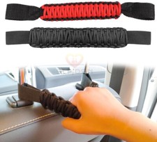 2Pcs Headrest Grab Handles Car Front Rear Seat Back Roll Bar Grip Handles Kit