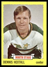 1973-74 Topps #136 Dennis Hextall Minnesota North Stars NR-MINT SET BREAK!