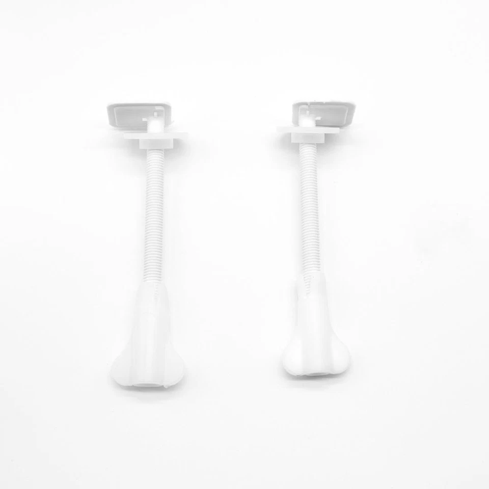 Sedile Wc Copri Water Frizionato Tavoletta Vaso Universale Bianco Polipropilene - Immagine 2 di 4