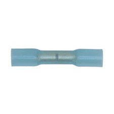 Image of Sealey Heat Shrink Butt Connector Terminal �5.8mm Blue Pack of 50 BTSB50