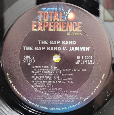 The Gap Band, 5 - Jammin' 1983, TE-1-3004 charlie wilson EX | eBay