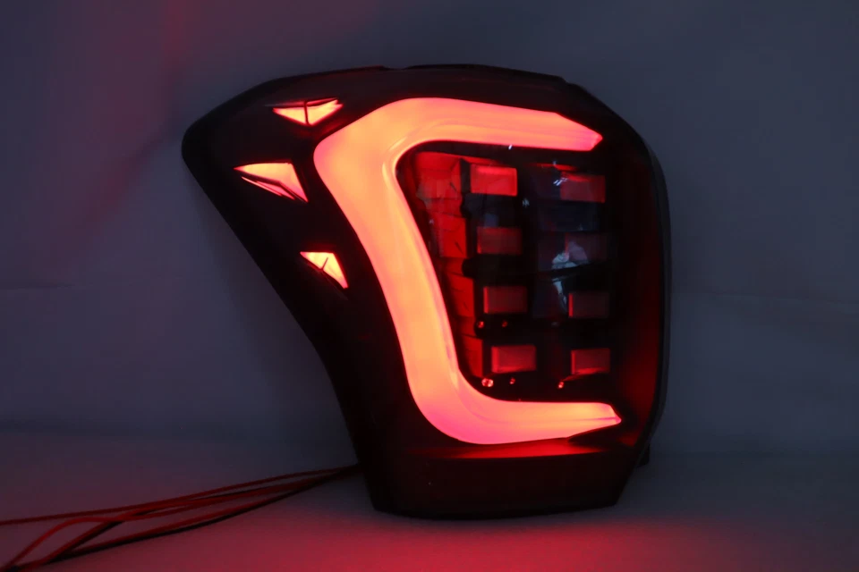 CLEAR/Black Sequential Signal LED Tail Light fit~2014-15-2018~Subaru Forester SJ - Image 4 of 4